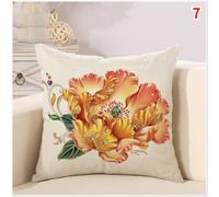 1PC Floreale Copriletto Federa Divano Copricuscino Quadrato Arredo Casa 45x45cm