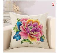 1PC Floreale Copriletto Federa Divano Copricuscino Quadrato Arredo Casa 45x45cm