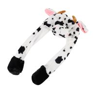 1pc Fluffy Cartoon Animal Cappello Cow Cappello da cartone animato Cappello di