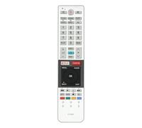 1pc for CT-8536 Toshiba-TV-Remote-Control-Sostituzione Con NETFLIX Google Play Pulsanti for La TV 32l4750A 43U7750 49U7750