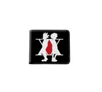 1PC Full-time Hunter Anime Grande Capacità Coin Purse Full-Color Stampato Breve Portamonete Portatile, Stile 4, Anime