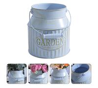 1pc Gardening Flower Bucket Art Flowt Bocket Flower Drum ( )