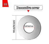 1PC Gas Acqua Riscaldamento Scarico Tubo 304SUS Dritto Ondulato Raccordo Argento