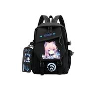 1pc Genshin Impact Zaino Gioco personaggio Zaino Studente Borsa di Tela 25 regali, Stile 20., M