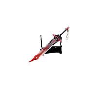 1PC Genshin impatto arma portachiavi a due mani Spada ornamenti desktop gioco con espositore, Stile 4, Taglia unica