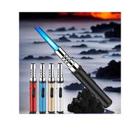 (1pc,green)Lightsaber Butane Lighter, Refillable Lightsaber Lighter Jet Flame Butane Lighter For Grill Bbq Candle Camping