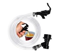 1pc Gruppo linea di birra con blocco a sfera, rubinetto da picnic e blocco a sfera for liquidi e tubo in PVC ID da 1,5 M 7 mm for distributore di birra Erogazione di acqua di soda