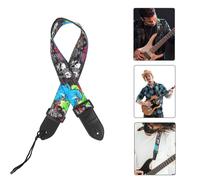 1pc Guitar Belt Decorative Guitar Strap Creative Guitar Accessory (Blue Grey)
