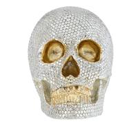 1pc Halloween Horror Skull Statue Desktop Statues Decor Home Skull Figurine