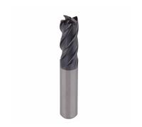 1Pc HRC45 D12 * 30 * D12 * 75L Quattro flauti Micro Solid Carbide Face End Mill Frese CNC for fresatura di acciaio