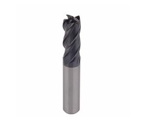 1Pc HRC45 D12 * 30 * D12 * 75L Quattro flauti Micro Solid Carbide Face End Mill Frese CNC for fresatura di acciaio