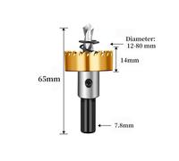 1PC HSS Punta di Carburo Sega Trapano Metallo Acciaio Lega Perforazione Cutter