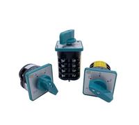 1PC HZ5-20-4 M07 Combination Switch Forward And Reverse Reverse Reverse Transfer Switch Silver 20A Controls Switches