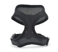 1Pc Imbracatura per cani nera Gilet regolabile Imbracatura per cani morbida e traspirante Imbracatura per gilet in rete di nylon per cani Collare per cuccioli Cat Pet Dog ChesBellissimo design.