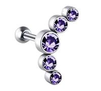 1Pc In Acciaio Inox Punk Rock Stud Orecchino Per La Cartilagine Trago Orecchio Piercing Monili Da Usura Ogni Giorno Accessorio Del Corpo