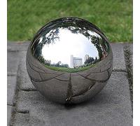 1PC In Acciaio Inox Senza Soluzione di continuità Mirror Ball Hollow Palla Fatta-Lucido Lucido Sfere Liscio Hollow Globe Balls-per la Casa giardino Ornamento Decorazione (F?120mm)