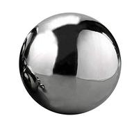 1PC In Acciaio Inox Senza Soluzione di continuità Mirror Ball Hollow Palla Fatta-Lucido Lucido Sfere Liscio Hollow Globe Balls-per la Casa giardino Ornamento Decorazione (G?150mm)