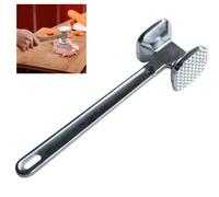 1PC in lega di zinco batticarne martello martello martello per battere bistecca di manzo pollo carne di maiale martello utensile da cucina