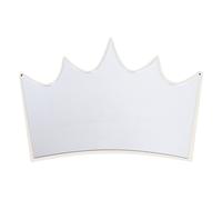 1pc in stile nordico a specchio acrilico a pendente a forma di a corona