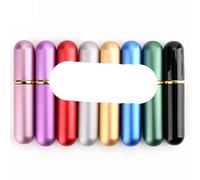 1pc Inalatori Nasali In Metallo per Oli Essenziali Aromaterapia Tubi di Alluminio Vuoti con Stoppino di Ricambio per Profumo di Viaggio-Cina,colore Casuale,Metallo