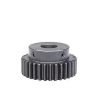 1pc Ingranaggio Del Motore 2M 32T Passo 6.28mm Foro 10-20mm Ruota Dentata Annerimento SC45# Materiale acciaio al carbonio Altezza dei denti 20mm 2M32Denti(15 mm,32T(Keyway Bore))