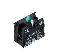 1pc Interruttore di pulsante di accensione di arresto di emergenza 220V - 10A Interruttore di blocco a chiave for quadro elettrico, 22MM(NO Base)