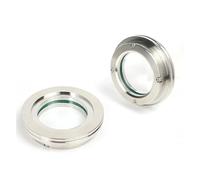 1pc ISO100 SS304 High Vacuum Flange Sight Glass Window Observation Glass ISO-K