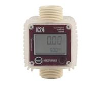 1pc K24 Digitale Die-sel Olio Combustibile Tester del Calibro Misuratore di Turbina for I Prodotti Chimici Acqua Liquida Ad Ultrasuoni Caldo In Industriale Commerciale(Red Vertical)