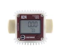 1pc K24 Digitale Die-sel Olio Combustibile Tester del Calibro Misuratore di Turbina for I Prodotti Chimici Acqua Liquida Ad Ultrasuoni Caldo In Industriale Commerciale(Red Horizontal)