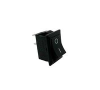 1PC KCD1-101-2P-B 21X15mm Panel Size 13x19 ON-OFF 2 Pins SPST Snap-in Black Power Rocker Switch 6A/250VAC