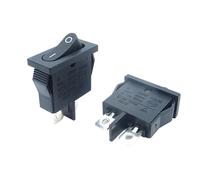 1PC KCD1-110 21x10mm SPST 2-Pin 250V6A Boat Switch Snap-in ON/OFF Rocker Position RS601D1 Controls Switches