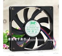 1PC KEEP YFLELE A9215M12S 12V 0.24A 9215 808015mm 2-wire cooling fan
