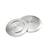 1pc KF10 KF16 KF25 KF40 KF50 KF63 304 Stainless Steel Pipe Fitting KF Vacuum End Cap Fit Tri Clamp(KF16 diameter 30mm)