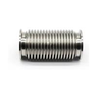 1PC KF16 KF25 KF40 KF50 Tubo ondulato ad alto vuoto 100-1000mm Tubo flessibile per vuoto in acciaio inossidabile 304 (KF25,400 mm)