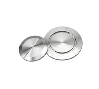 1pc KF40 Vacuum Flange Blind Plate Solid End Cap Flange Baffle Plate 316L Stainless Steel YZWRWRMKTB
