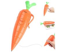 1pc Kids Carot Registratore Pener giocattolo anche come grazioso ballpoint penna scrittura & VOCE Registrazione Penna per ragazzi Recording Penna per bambini Penne a inchiostro (Orange)