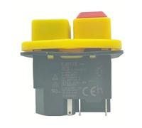 1PC KJD17B button switch 220V-240V 16A 5-pin power tool switch