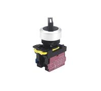 1pc LA115-A5 22~30MM Rotary Knob Switch 2/3Posizione Tipo A Scatto 220V 5A Pulsante 1NO/1NO1NC Selettore di Controllo Industriale(3 Position,1NO_LATCHING)