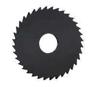 1pc Lama for sega Mulino HSS Co TiN Utensile da taglio circolare CNC Lavorazione di slot Taglio in acciaio Diametro 40 50 60mm for tubi in acciaio metallico(75MM-D22_1.0MM)