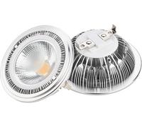 1pc Lampadina LED Dimmerabile da Esterno 18w Ar111 Lampadina Faretti G53/gu10 18w LED da Incasso 3000-6000k per Illuminazione Commerciale E Industriale, Natural White, GU10