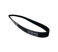 1Pc Larghezza 6mm T2.5 Cinghia dentata in gomma Lunghezza passo 450mm Cinghie sincrone ad anello chiuso Dente trapezoidale(2PCS_6MM)