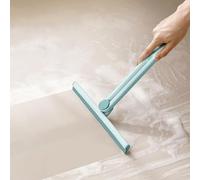 1pc Lavavetri Pieghevole con Testa Girevole e Impugnatura Ergonomica, Conservazione Compatta per Finestre di Palazzi, Porte Doccia, Vetri Auto, Blu