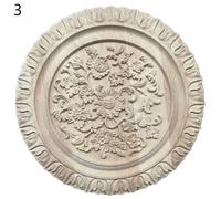 1PC Legno Intagliato Angolo Onlay Applique Vintage Non Dipinto Mobili Decor Arte