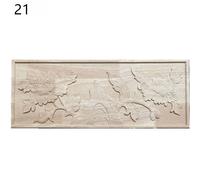1PC Legno Intagliato Angolo Onlay Applique Vintage Non Dipinto Mobili Decor Arte