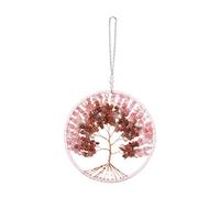 1pc Life Tree Tree Wind Chime Ciondolo Crystal Wind Chime Cortile Ornamento