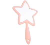 1pc Lo specchio della femmina del manico della femmina del trucco adorabile 1pc