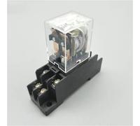 1Pc LY2NJ HH62P HHC68A-2Z Elettronico Micro Mini Relè Elettromagnetico 10A 8PIN Bobina DPDT Con Base Presa DC12V,24V AC110 AC220V(DC12V)