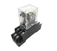 1Pc LY2NJ HH62P HHC68A-2Z Relè Elettromagnetico Elettronico Micro Mini 10A 8PIN Bobina DPDT Con Base Presa DC12V,24V AC110 AC220V(AC220V)