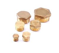 1pc M12x1.25 Male Brass Pipe Countersunk Hex Head Socket End Cap Stopper ZGPOSQKZSC