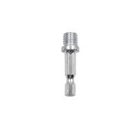 1PC M14/M10 Trapano Elettrico Smerigliatrice Angolare Biella Vite Adattatore Filettatura Asta Esagonale Barra di Conversione Mandrino Strumento Connettore (Size : M10-01)